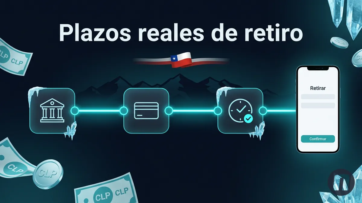 Línea de tiempo con plazos de retiro y métodos habilitados en Chile