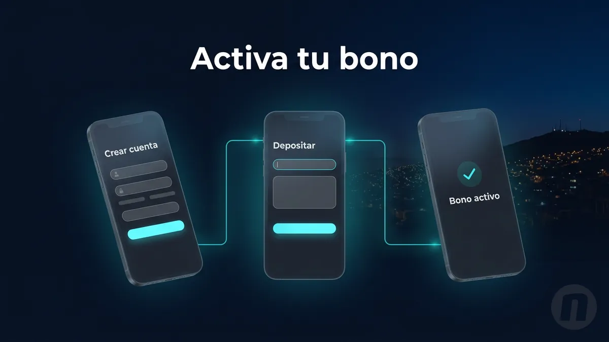Pasos para activar el bono de bienvenida de Novibet Chile con o sin código