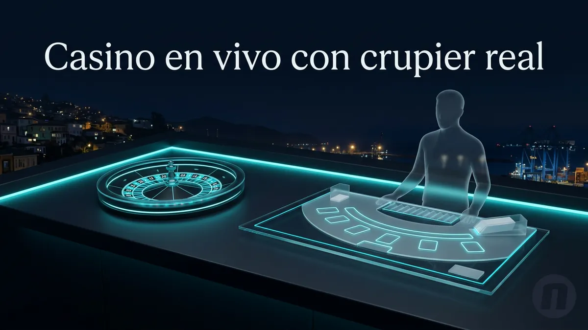 Casino en vivo de Novibet en Chile con ruleta, blackjack y mesas con crupier real
