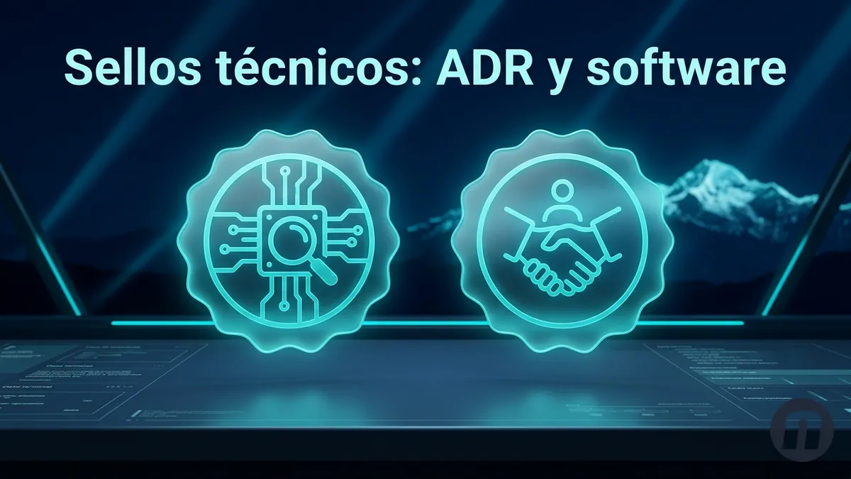 Dos sellos turquesa de certificación técnica y resolución de disputas sobre fondo nocturno, sellos de confianza de Novibet
